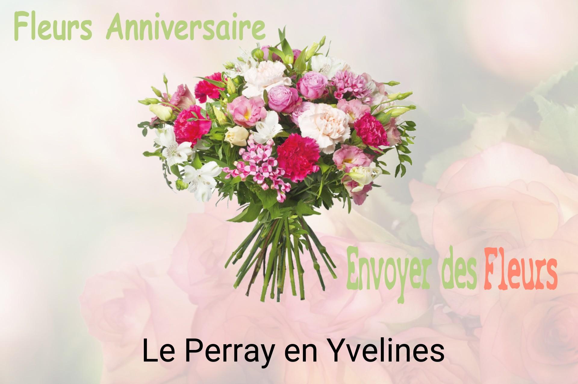 Bouquet de fleurs d’anniversaire livré à Le Perray-en-Yvelines